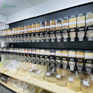 Nhà máy cung cấp thùng đựng thực phẩm dạng tự động, trong suốt, số lượng lớn, dùng để đựng ngũ cốc, kẹo, hạt khô, đang bán - Product Image 4