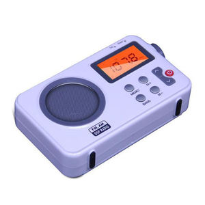 Ultra Compact AM FM DSP Portable Radio with High Sensitivity Reception Backlit LCD Display and <b>Preset</b> Station Buttons for Home - Product Image 4