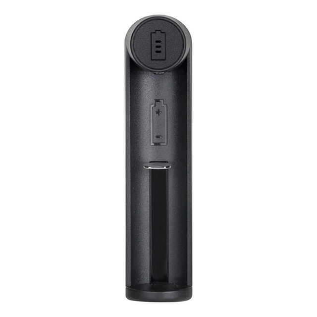 18650 Charger USB 3.7V 26650 Smart Universal Charger 4.2V 21700 Lithium Battery Charger Single Slot