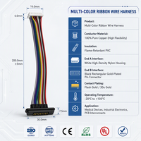 Kit de câblage universel fiable en cuivre HYH-CST-185 avec 65 conducteurs et isolation PVC pour véhicules automobiles sur mesure