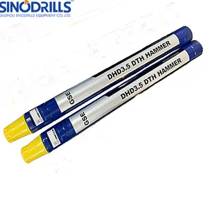 Sinodrills Multi funzione di estrazione mineraria strumento DTH martello per la vendita DHD3.5/DHD340A/DHD360/DHD380
