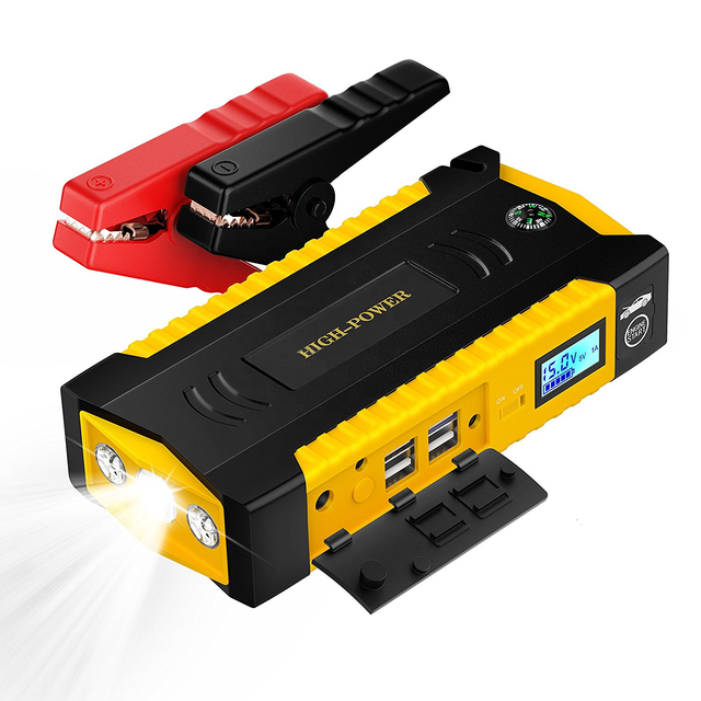 Super Capacitor Flashlight Jump Starter Power Bank 69800mah 12v Car Jump Starter Portable Multifunction Jump Starter