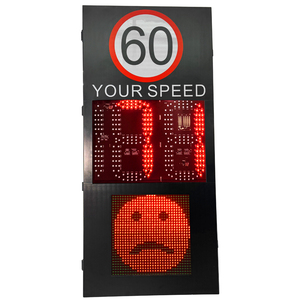 Sensor de Velocidad por Radar Inteligente NOBLE Solar para Seguridad Vial con Señal LED de Visualización de Velocidad y Película Reflectante de Cuarto Grado - Product Image 1