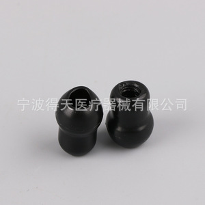 ที่อุดหูแบบซิลิโคนรูปทรงน้ำเต้าสีดำ รุ่น DT803 ของ Detian อุปกรณ์เสริมสำหรับแพทย์ - Product Image 4