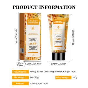 <b>Honey</b> Tallow Day Night Moisturizer 85g 24Hr Hydration Skin Barrier Repair For Everyday Use - Product Image 5