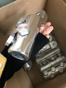 Connecteur à cisaillement, cosses de câble en alliage d'aluminium mécanique avec placage nickel et anneaux centraux pour système de mise à la terre - Product Image 6