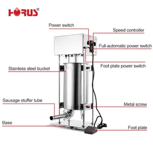 Tedarik fabrika fiyat sosis doldurucu dolum makinesi lavman sosis makinesi ve Ham yapma makinesi