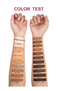 Bajo Moq Mate Cosméticos Maquillaje Etiqueta privada Maquillaje personalizado Corrector Control de aceite <span class=keywords><strong>Polvo</strong></span> de ajuste impermeable de larga duración - Product Image 4