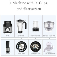 Hoge kwaliteit 4-in-1 multifunctionele elektrische keukenblender voor verse fruitsappen