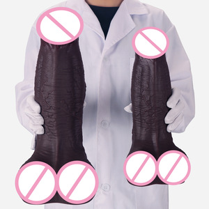 <span class=keywords><strong>Super</strong></span> Grand Pénis Animalier Simulé, Grand Dildo Sexuel pour Adultes avec Œufs, Jouet Sexuel SM pour Adultes, Poupée Sexuelle, Dildos - Product Image 3