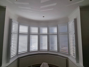 Thấp moq chất lượng tốt nhà tùy chỉnh màu Trắng ngang có thể điều chỉnh GỖ TRỒNG màn trập - Product Image 5