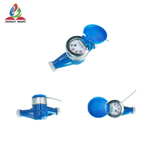 ZHongyi เครื่องวัดน้ำอัจฉริยะ, IP67 DN25 RS485แบบมัลติเจ็ทมีสายควบคุมการอ่านที่ไม่ใช่วาล์วควบคุมการไหลอัจฉริยะวัสดุเบส - Product Image 1