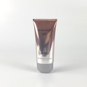 50ml 60ml 120ml 150ml 플라스틱 스퀴즈 튜브 고급 화장품 포장 맞춤형 빈 화장품 자외선 차단 크림 플라스틱 튜브 - Product Image 3