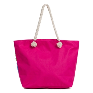 Borsa Tote da Spiaggia in Tela Riutilizzabile di Marca Classica per Donna - Product Image 6