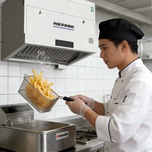 Hotte de cuisine à recirculation tout-en-un, aucun <span class=keywords><strong>changement</strong></span> structurel requis, hotte de cuisine commerciale compacte sans évacuation - Product Image 1