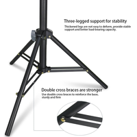 Support de trépied pour projecteur Salange 2026, support de trépied portable pour sol, pliable, support extérieur pour projecteur
