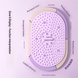 Alfombrilla de Reflexología Magnética Suave Unisex 6 en 1 para la Salud de los Pies y Drenaje de Meridianos, Alfombrilla de Masaje para Pies para Uso Doméstico, Alfombrilla de Acupresión - Product Image 2