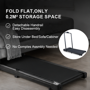 Tapis de marche pliable électrique OEM personnalisé, compact et portable pour le fitness, vente en gros directe usine - Product Image 5