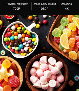 IHomemix 200 Inch Màn Hình 4K Video Giải Mã T269 Thông Minh Máy Chiếu Dual Band Wifi Android 9.0 Hifi Loa Chiếu - Product Image 3