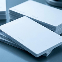Prix usine personnalisé imprimable PVC carte d'accès intelligente 13.56MHz IC sans contact NFC Communication Mini étiquette accès par carte à puce