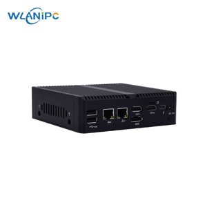 كمبيوتر صناعي محمول صغير N100 الجيل الثاني عشر، ذاكرة وصول عشوائي 16 جيجابايت DDR5، قرص صلب <span class=keywords><strong>M</strong></span>.<span class=keywords><strong>2</strong></span> SSD NVMe سعة 256 جيجابايت، عرض 4K مزدوج عالي الدقة، كمبيوتر NUC صغير بدون مروحة - Product Image 6
