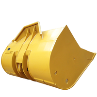 Bucket Excavator Tugas Berat untuk Penggalian, Bucket Tambang Tahan Aus untuk Aksesoris Excavator Besar