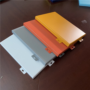 Panneau de placage en alliage d'aluminium personnalisé avec revêtement en PVDF Façade extérieure en tôle d'aluminium pour revêtement mural décoratif - Product Image 5