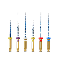 Limes rotatives endodontiques électriques en NiTi de qualité supérieure, haute flexibilité, SX-F3, marque JINGC, consommables dentaires de classe I pour le traitement des canaux radiculaires