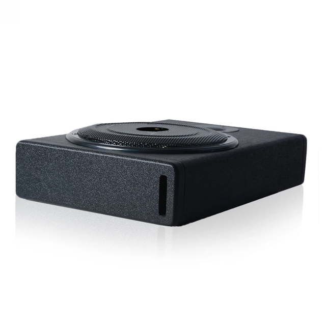GMINJOO 8 Inch 200W 4 Ohm Under Seat Subwoofer 75mm Slim Profile for Truck SUV OEM