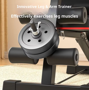 Banc de musculation multifonctionnel avec coussin de protection pour exercices de musculation à domicile, idéal pour l'entraînement de la poitrine - Product Image 3