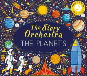 Scopri l'affascinante magia dei pianeti, l'orchestra della storia dei pianeti libro musicale per bambini che apprendono presto i libri sonori - Product Image 1