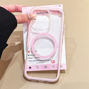 <span class=keywords><strong>Coque</strong></span> de téléphone magnétique couleur bonbon pour <span class=keywords><strong>iPhone</strong></span> 17, design personnalisé, compatible avec la recharge sans fil, pour <span class=keywords><strong>iPhone</strong></span> 16 15 14 13 12 <span class=keywords><strong>11</strong></span> - Product Image 6
