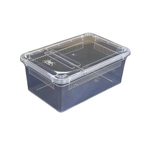 Caja <span class=keywords><strong>de</strong></span> alimentación <span class=keywords><strong>de</strong></span> reptiles ecológica <span class=keywords><strong>de</strong></span> plástico <span class=keywords><strong>de</strong></span> <span class=keywords><strong>segunda</strong></span> generación Diseño antiescape Capacidad <span class=keywords><strong>de</strong></span> 5kg para razas pequeñas-Shougong Ciliary - Product Image 1