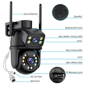 4k 6MP HD Wifi PTZ CCTV <span class=keywords><strong>Camera</strong></span> ngoài trời video P2P icsee 6MP ống kính kép Màn hình kép ai tự động theo dõi <span class=keywords><strong>IP</strong></span> <span class=keywords><strong>Camera</strong></span> - Product Image 5