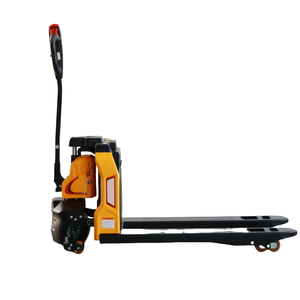 1.5ton 2ton completamente elettrico transpallet Stacker <span class=keywords><strong>Jack</strong></span> con forcelle di sollevamento regolabili per ristoranti industrie cina carrello elevatore