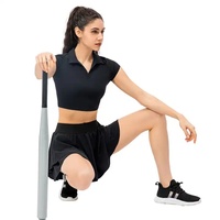 BETHERIVAL nouvelle robe de Tennis personnalisée haute élastique plissée jupe de sport ensemble décontracté mode Anti-usure doublé poche Fitness course vêtements de Tennis