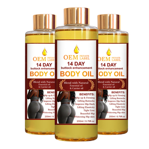 Private Label High Quality Black Maca <strong>Fenugreek</strong> Essential <strong>Oil</strong> 200ml Butt Enlargement <strong>Oil</strong> - Product Image 2