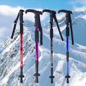 Bastones de Senderismo Telescópicos de Metal - Bastones de Trekking Ajustables para Niños y Adultos, Aventuras al Aire Libre y Regalos Promocionales - Product Image 4
