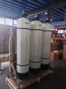 Système d'osmose inverse à <span class=keywords><strong>2</strong></span> étages 1000 LPH avec <span class=keywords><strong>adoucisseur</strong></span> et dispositif EDI, unité de filtration d'eau de ville, machine de traitement d'eau ultrapure - Product Image 2