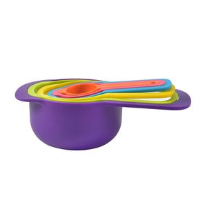 Factory Set of Colorful Plastic <b>Cups</b> Spoons 6Pcs Essential <b>Measuring</b> Tools <b>for</b> Cooking and <b>Baking</b> - Product Image 2