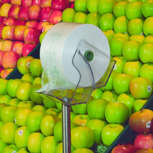 HDPE Clear Star Sealed Produce Roll <b>Bag</b> for Fruits and Vegetables <b>Pack</b> - Product Image 5