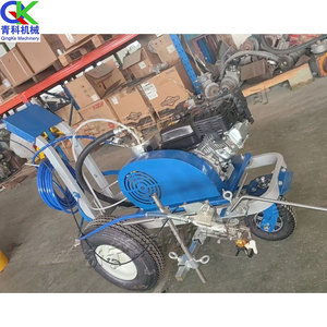 Machine de marquage routier à double roue en plastique, machine de marquage routier, machine de <span class=keywords><strong>peinture</strong></span> par pulvérisation, machine de marquage de lignes de <span class=keywords><strong>peinture</strong></span> 6hp - Product Image 5