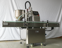 Machine de remplissage automatique de pâte à haute précision à 1 tête, personnalisée, pour bouteilles de shampoing, d'huile, de produits chimiques, de crème cosmétique, avec moteur