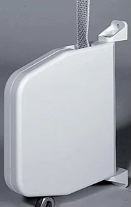 Système <span class=keywords><strong>de</strong></span> charnières blanc à montage en surface avec <span class=keywords><strong>sangle</strong></span> <span class=keywords><strong>de</strong></span> 5 m <span class=keywords><strong>pour</strong></span> volets roulants en métal et plastique - Product Image 6