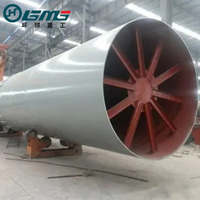 Séchoir rotatif 2-6 TPH pour scories de calcaire et clinker de ciment, séchoir industriel à faible consommation thermique pour utilisation en usine de ciment