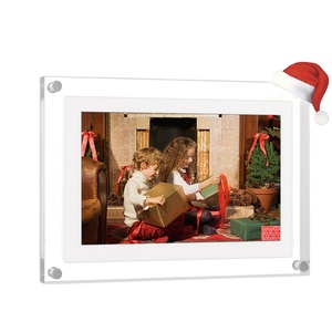 Tác phẩm nghệ thuật vòng lặp phát lại video MP4 Acrylic Khung ảnh kỹ thuật số hình ảnh hình ảnh 7 inch 256Mb-8GB 1024P <span class=keywords><strong>JPG</strong></span>,BMP nhựa, frameo ứng dụng - Product Image 1