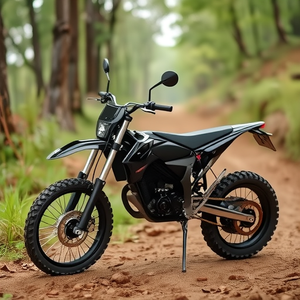 มอเตอร์ไซค์วิบากสมรรถนะสูง 72V มอเตอร์กลาง กำลัง 25KW ความเร็ว 120 กม./ชม. ระยะทางวิ่ง 160 กม. สำหรับการแข่งขัน - Product Image 2