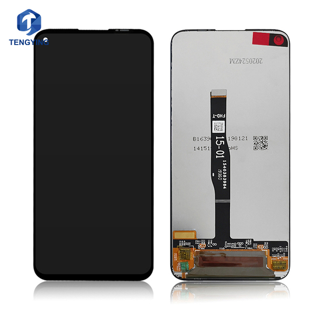 Lcd Display +touch Screen Digitizer Assembly Spare Parts for Huawei P40 Lite With Microphone Headphones