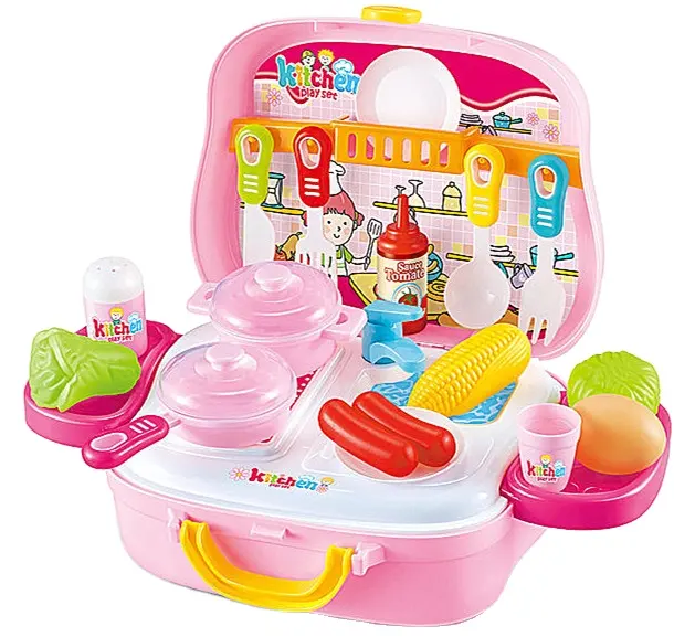 Mini conjunto de brinquedos bonitos para cozinha, kit de brinquedos de cozinha moderno para crianças, 2022