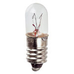 Lampe à incandescence E10 10x28mm 220V 3W, ampoule à lumière blanche pour petits luminaires - Product Image 1